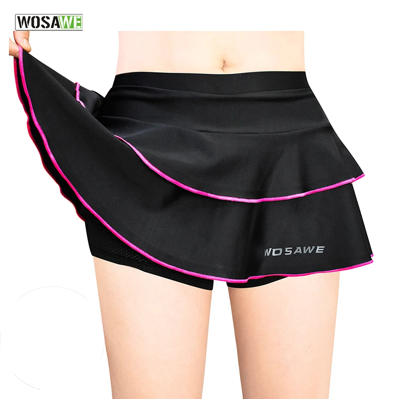 cycling skirt with padded shorts