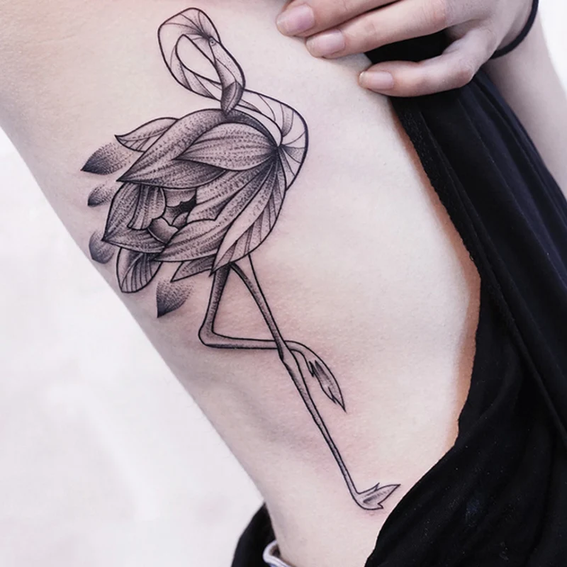 Роза красочные цветы Татуировка непромокаемая временная татуировка наклейка боди-арт переводная татуировка наклейка s