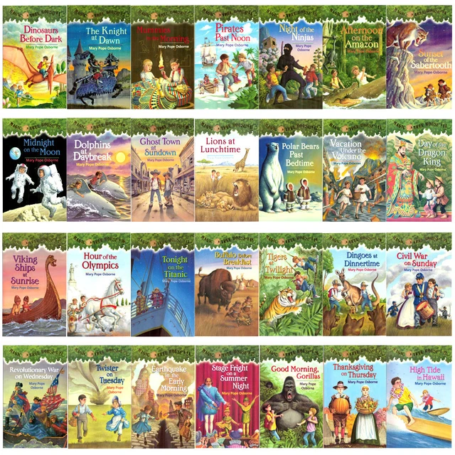 28 Books/set MAGIC TREE HOUSE English Reading Story Books Kids Children  Chapter Bridge Extracurricular Reading Book Educational - AliExpress
