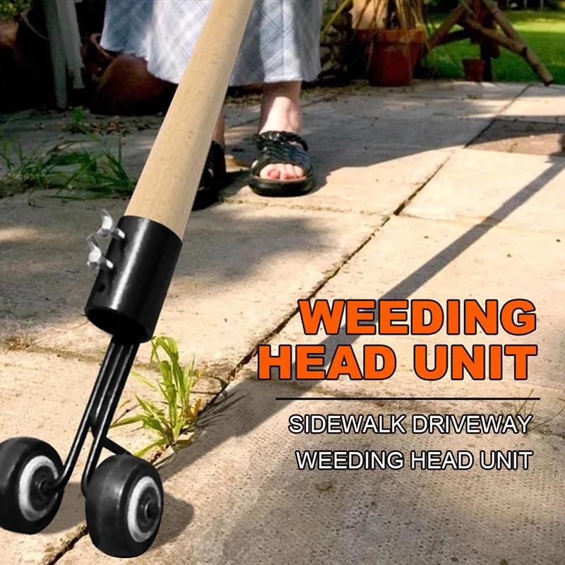 Weeds Snatcher Weeder With Wheel Weed Puller Tool Remove Gardening Grass Trimmer