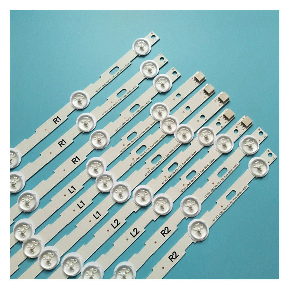 100% Nuove Strisce Led 10Pcs/Kit Per Tv L G 42Ln5204 42Ln5700 Uh 42Ln5400 Ua Lc420Due Sfr2 Agf78379401 42 V13 Cdws Rev1.0 1 Tipo L1