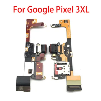 

USB Charger Charging Dock Port Connector Flex Cable with SIM Card Reader Holder Connector Slot Flex Cable For Google Pixel 3XL