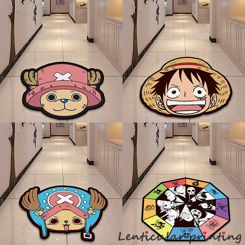 Luffy Chopper Carpet Door Entrance Bathroom Mat One piece Merchandise