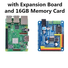 2GB RAM Raspberry PI Development Board with Expansion Board and 16GB Memory Card 2020 new arrival