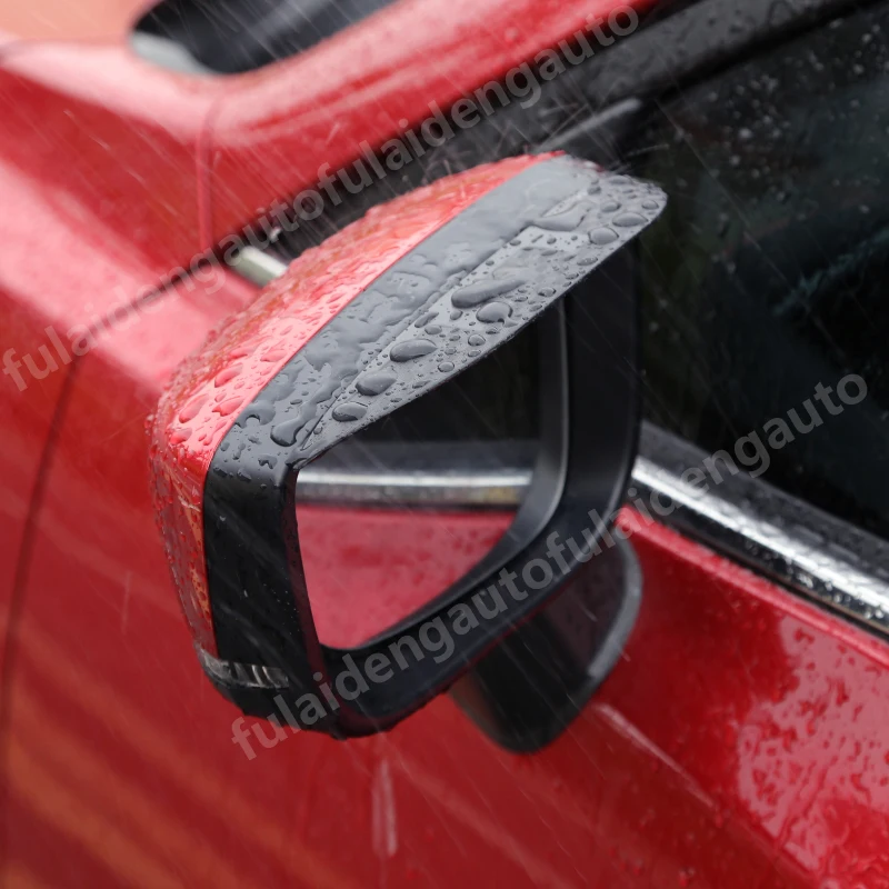 2 шт. для Mazda CX-5 CX5- углеродное волокно ABS зеркало заднего вида дождь бровей Дождь Снег Щит защита автомобиля Стайлинг