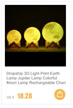 Vip link for Dropship 3D Print Moon Lamp 2 colors LED Night Light for Christmas Decoration Home Decor Creative Gift USB charging