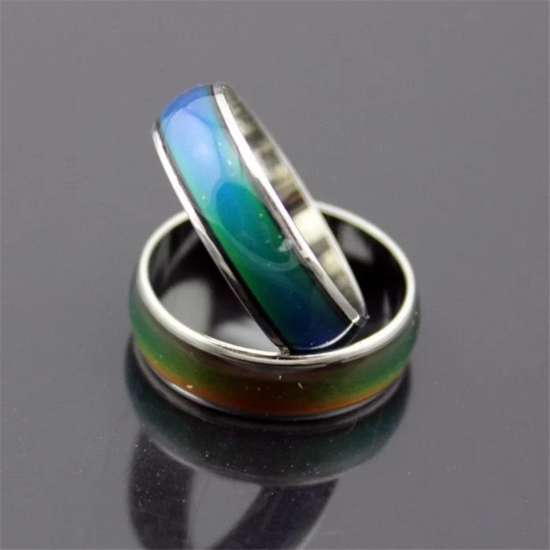 Меняющие цвет кольца настроение эмоции ощущение температуры для женщин мужчин