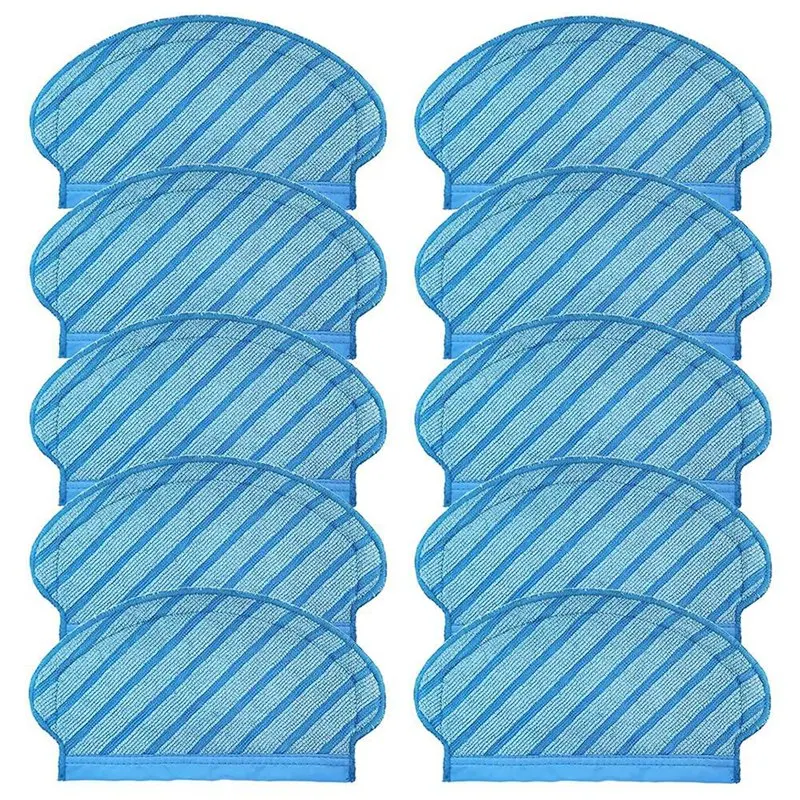10Pcs Mop Cloth Pads For Ecovacs Deebot Ozmo 920 950 Vacuum Cleaner Accessory