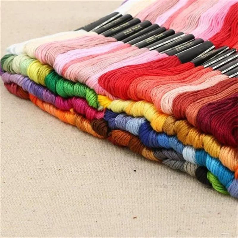 

50 Different Colors Embroidery Yarn Floss Thread Cross Stitch Yarn Floss Thread