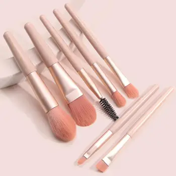 

MAANGE Pro 7Pcs/set Makeup Brushes Set Facial Makeup Cosmetic Tools Foundation Powder Eye Shadow Eyeliner Eyelash Eyebrow Blush