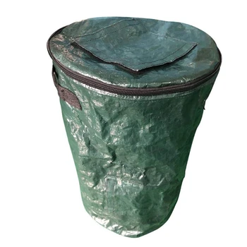 

Collapsible Compost Bin,Yard Waste Bag, Reusable Heavy Duty Garden Leaf Waste Bag Yard Compost Bin Composting Fruit