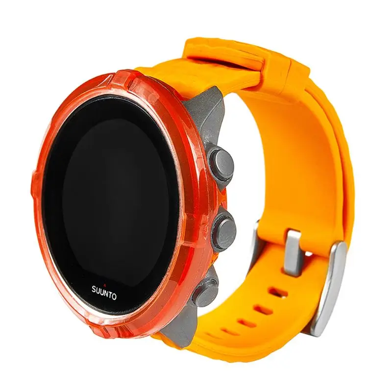 Защитный чехол крышка Мягкий силиконовый рукав кожа часы-браслет с GPS Аксессуары для Suunto Spartan Sport Wrist HR Baro