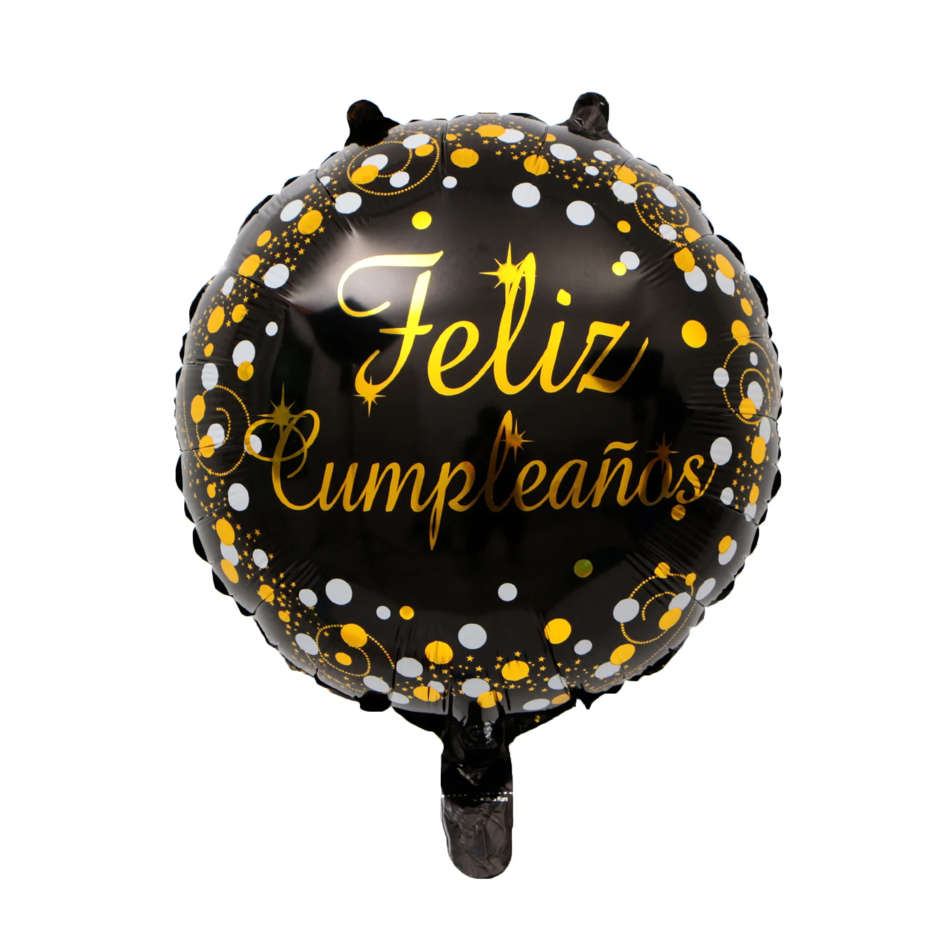 18 дюймов Feliz Cumpleanos испанские воздушные шары шестиугольные праздничные для