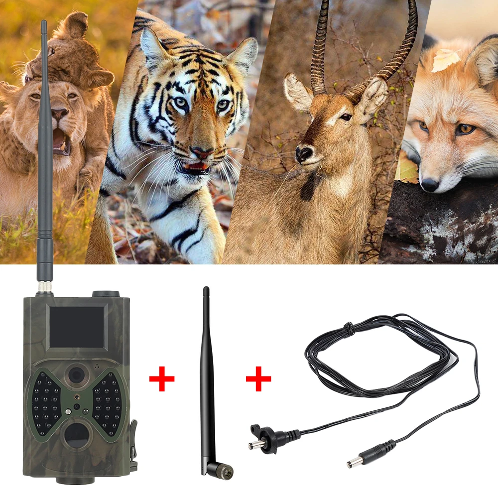 HC300M охотничья камера 940NM MMS GPRS 12 м ИК Инфракрасная камера для слежения за фото ловушки видео Дикая камера тепловизор для охоты наблюдения