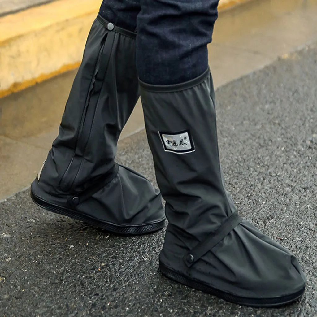 Открытый Чехол для ПВХ дождливый день водонепроницаемый утолщение Нескользящая одежда покрытие для ног мужская обувь водонепроницаемый чехол# H20