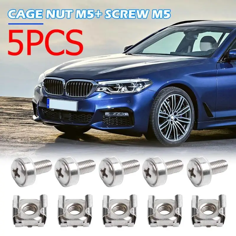 5/10 шт. M5 закладных гаек+ M5x20 болты+ шайбы для стелажного шкаф с полками