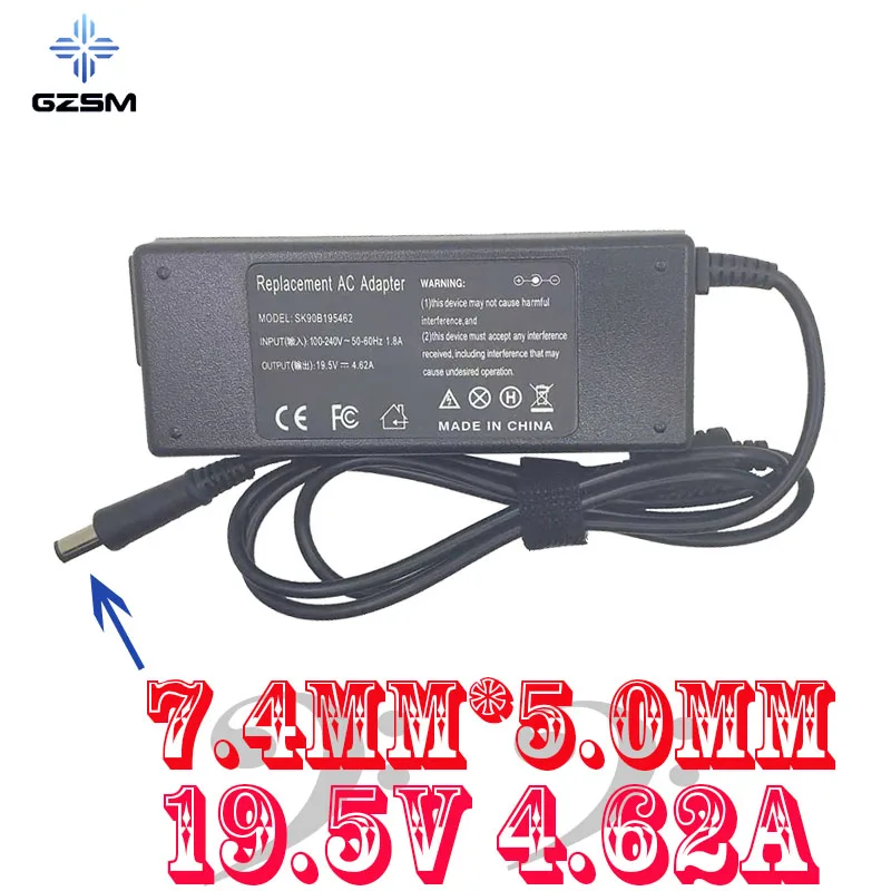 GZSM 19 5 V 4.62A обеспечение резервного питания для ноутбука Dell N5030 N5110 N7010 N5010D 1440 PP25L PP41L
