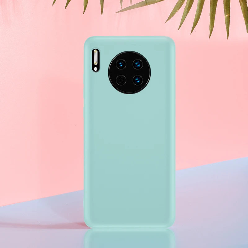 X-level жидкий силиконовый чехол для huawei mate 30 Pro мягкий гелевый резиновый Тонкий матовый чехол для huawei mate 30 Pro
