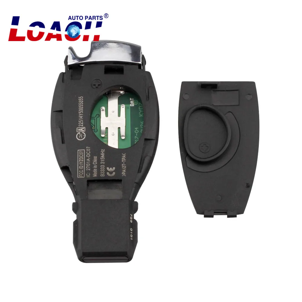 2 3 3+1 BUTTON SMART REMOTE KEY 315MHZ/433MHZ FOB FOR MERCEDES BENZ AFTER 2000+ NEC&AMP;BGA REPLACE NEC CHIP WITH LOGO