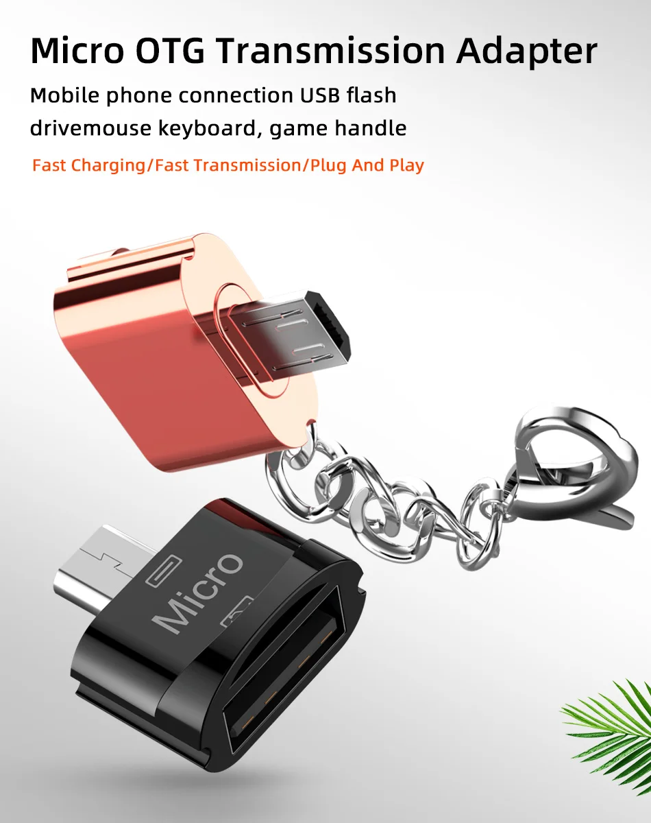 USB OTG конвертер USB2.0 Женский к Micro USB Мужской адаптер для Android мобильного телефона для samsung A7 huawei P10 Macbook USB адаптер