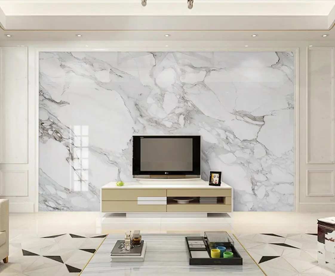 

Grey Marble Contact Paper for Bedroom Backsplash Large Photo Wall Papers Painting Papel De Parede Home Decor 3d Wall Mural