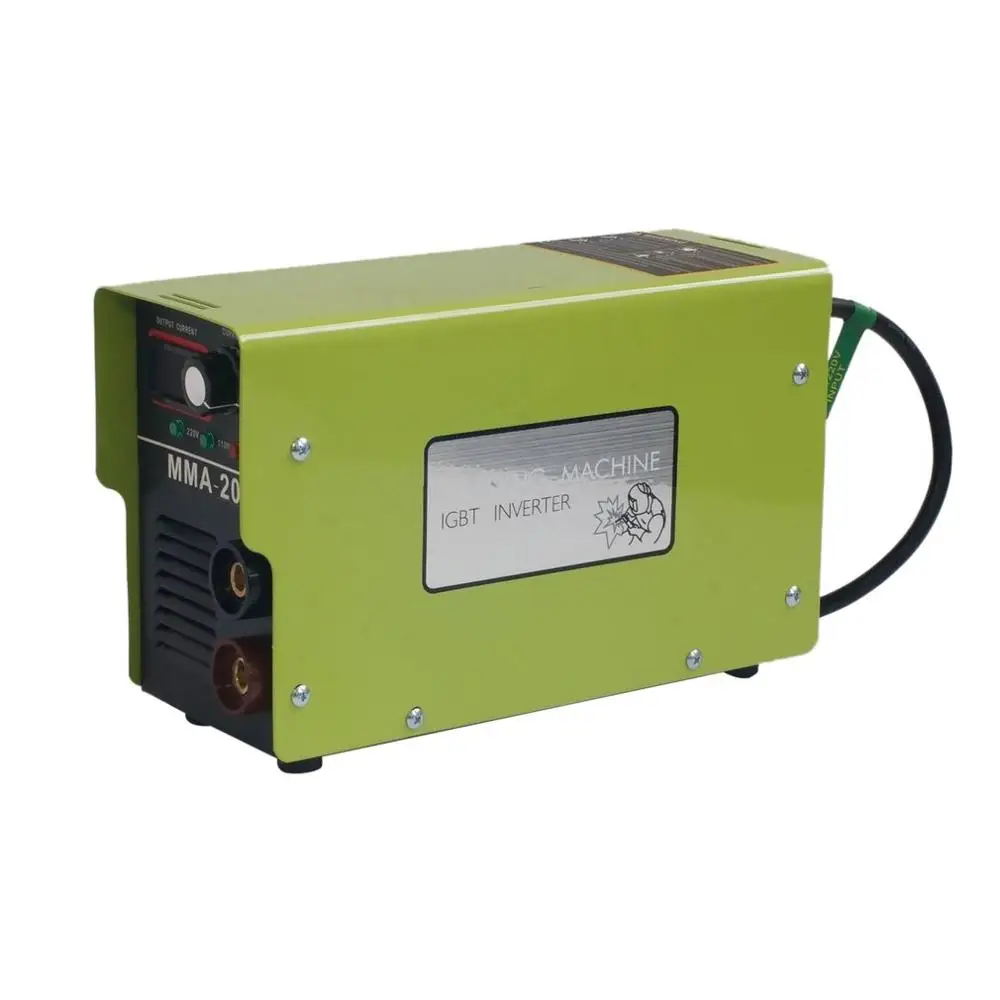 

MMA-200 Digital Display DC Inverter ARC Welder 110V IGBT Portable Welding Machine 20-100A For home DIY Repairing