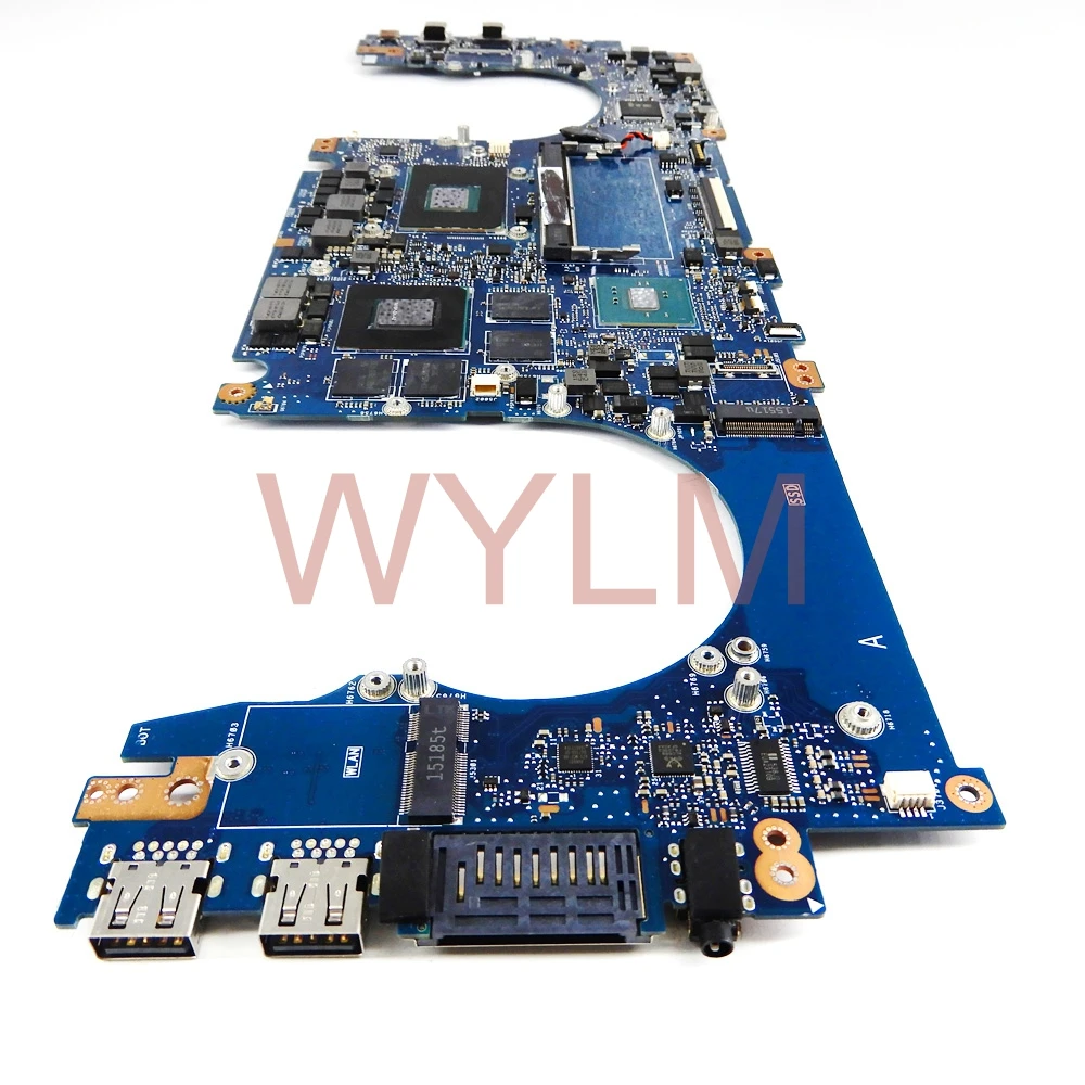 Материнская плата N501VW с 8 Гб ОЗУ i7-6700HQ ЦП GTX960M/2G Материнская плата Asus N501V N501VW Материнская плата ноутбука 100% тестирование работы
