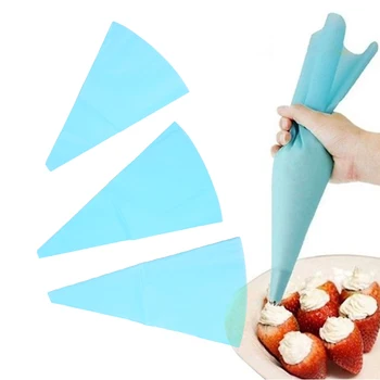 

Reusable Silicone TPU Pastry Bag Piping Cake Pastry DIY Cupcake Decorating Pastry Bags Kitchen Cakes Supplies