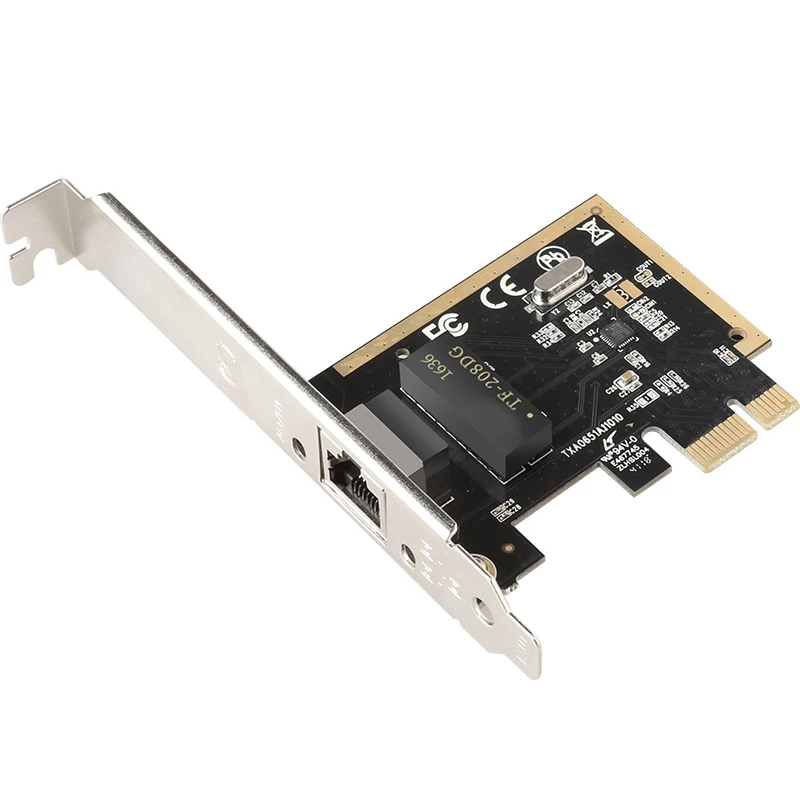 Компьютерная шина PCI-E Gigabit Ethernet сетевой карты Адаптеры для сим-карт Realtek 8111H 10/100/1000 Мбит/с для настольных ПК