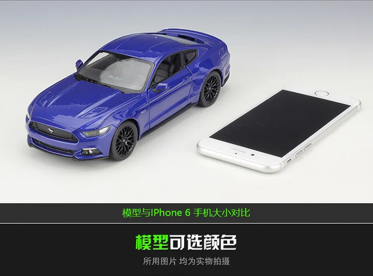 Welly 1:24 Ford Mustang GT литая модель автомобиля Diecasts& игрушечные транспортные средства коллекционные подарки не пульт дистанционного управления Тип транспортная игрушка