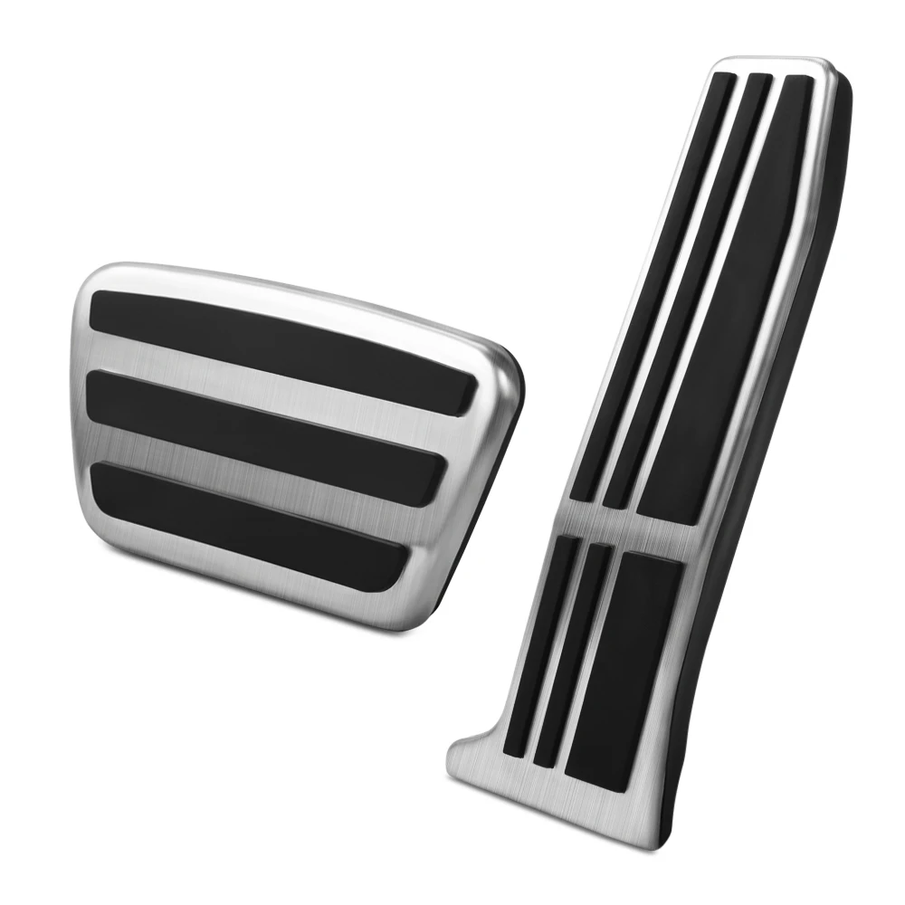 2 PCS Car Accelerator Pedal Brake Pedal Footrest Pedal Pads Cover Non Slip For Toyota RAV4 Camry Avalon For Lexus ES GS - Название цвета: 2 PCS