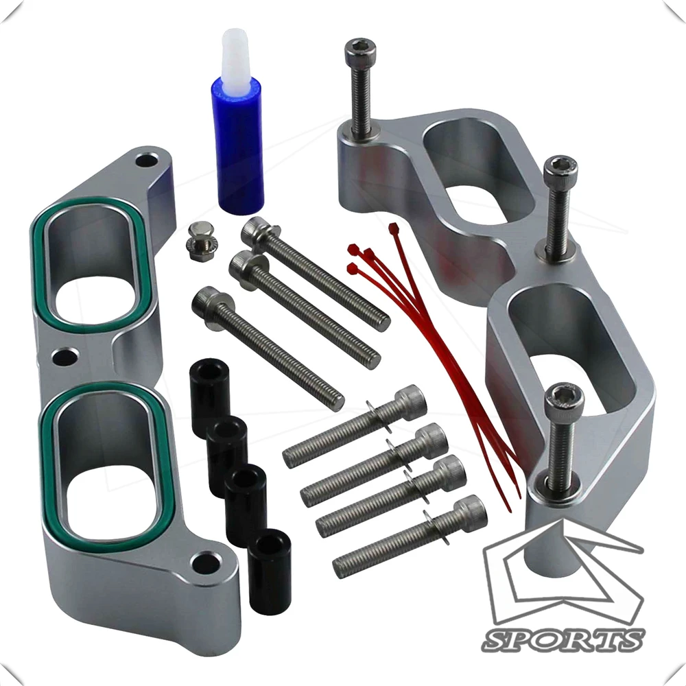 Aluminum Intake Manifold Spacers Fits For 13-17 Subaru BRZ Scion FR-S Power Block | Автомобили и мотоциклы