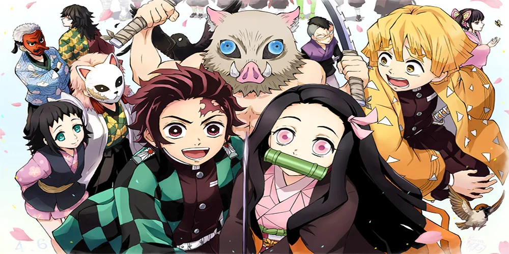 Dämon Slayer Klinge Anime Plüsch Spielzeug Nette Puppen Ghost Slayer Cartoon Charaktere Tanjirou Nezuko Inosuke Kinder Geschenke – Detail 1