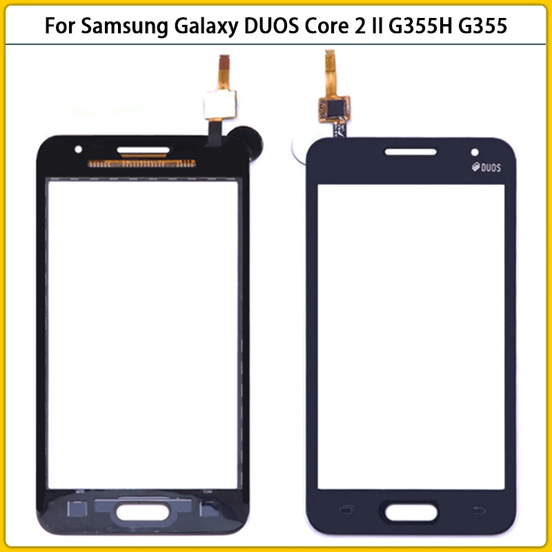 New G355 Touchscreen For Samsung Galaxy DUOS Core 2 II SM-G355H G355M Touch Screen Panel Digitzer Sensor LCD Front Glass Lens | Мобильные