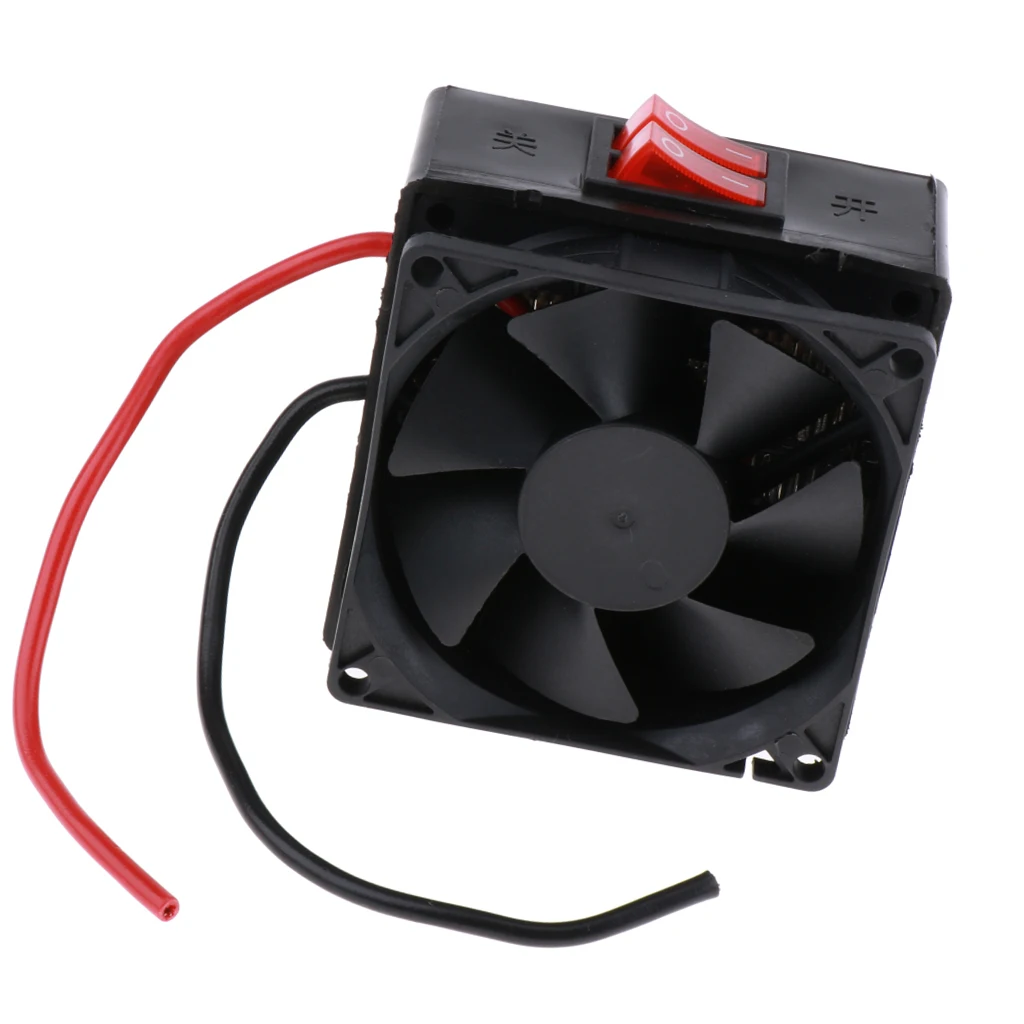 24V 300W Portable Car Heater Hot Fan for Car Heating, Windshield Defroster and Demister