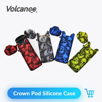 

Volcanee Silicone Case Compatible for Uwell Crown Pod Silicone Case Food grade Silicone Protective Silicone Skin Sleeve Cover