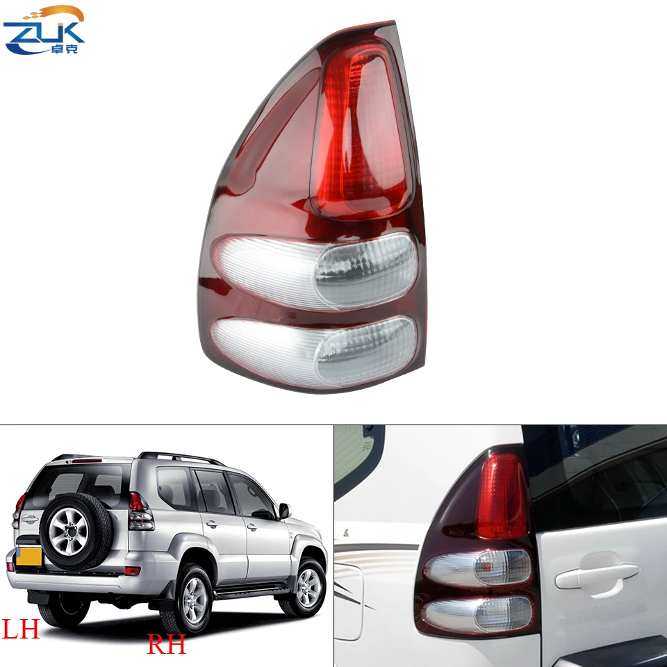 Задний стоп светильник ZUK сигнал для Toyota LAND CRUISER PRADO 2002 2009 120 серий задний бампер