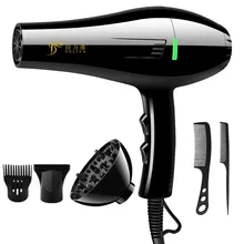 Профессиональный фен для волос с регулировкой горячего и холодного воздуха, фен для салона, домашнего использования, фен высокой мощности