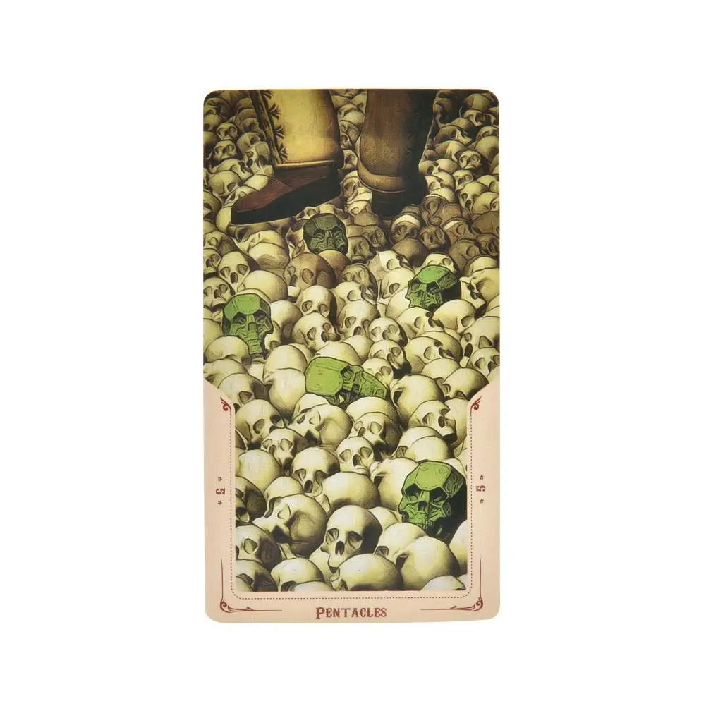Новые 78 шт. Таро Kaarten листы Санта-Муэрте Таро карты настольная игра Speelkaart Dek Tafel игры для Familie вечерние# N