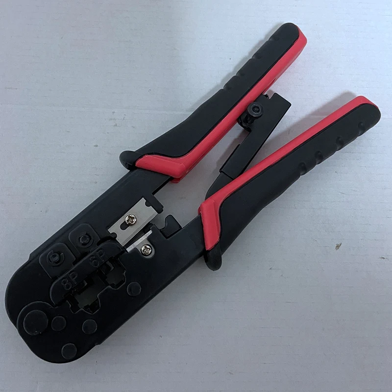 RJ45 Crimping Tool RJ45 Network Cutting Tools 8P Crimper Cutter Stripper Plier for Modular RJ12 RJ11 Crimp Crimper networking tools