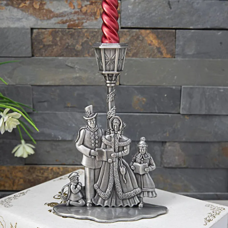 

Metal Candle Holder Retro Candle Stand Wedding Candlestick Home Decor