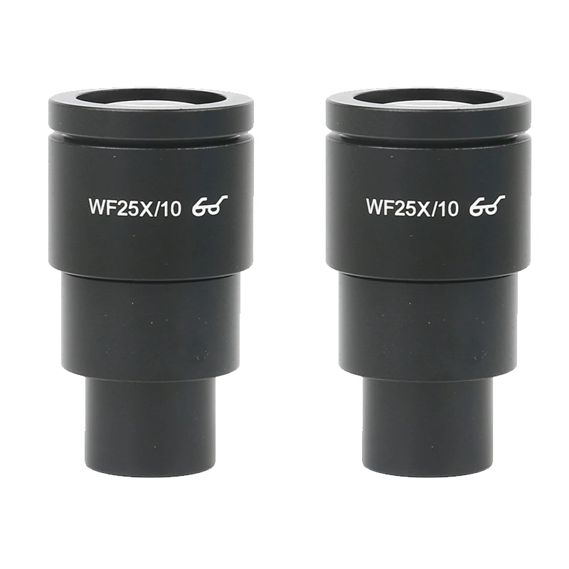 Одна пара WF10X/20 WF10X WF15X WF20X WF25X WF30X 20 мм 15 10 9 высокий окуляр для глаз стерео микроскоп