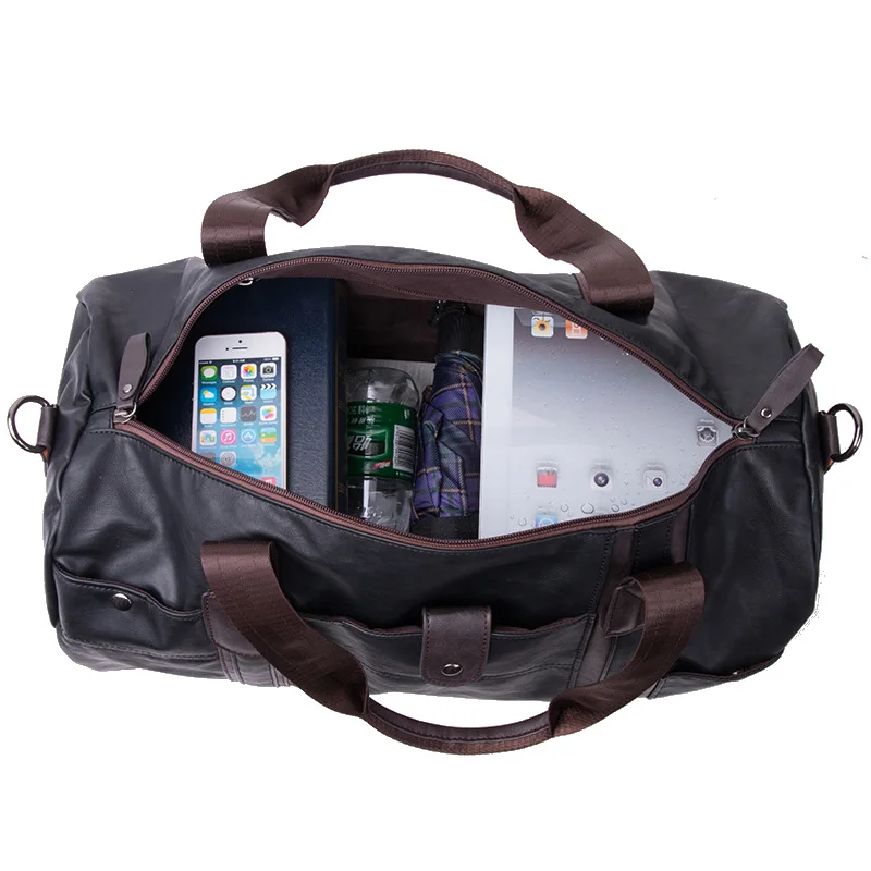 Sixray Weekender масляные Вощеные кожаные сумки для мужчин Дорожная Спортивная Сумка