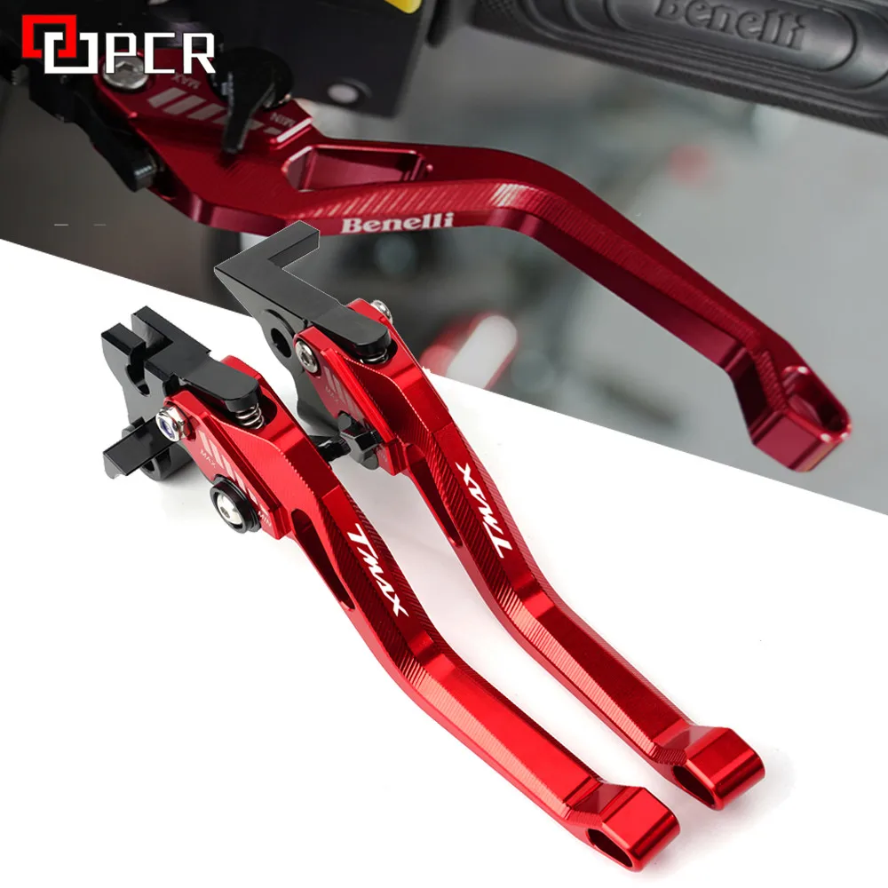 

LOGO TMAX CNC Adjustable Motorcycle Brake Clutch Levers For YAMAHA TMAX 560 tmax560 2020 Brand New