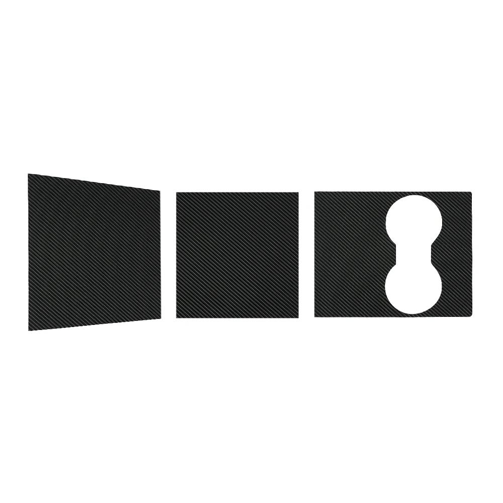 

Car Styling Center Console Wrap Kit Carbon Fiber Sticker Fit for Tesla Model 3 Car Accessories