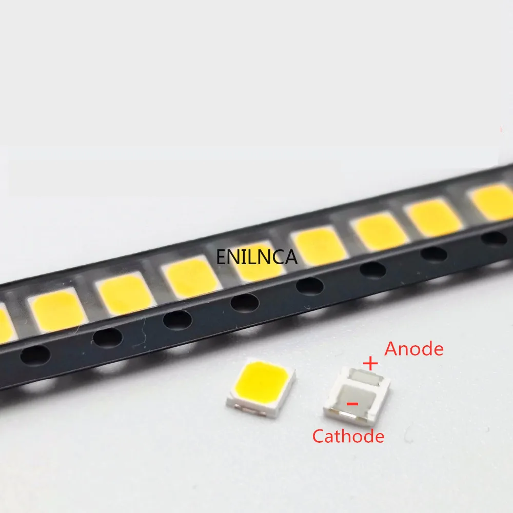 2835, Cool White LED Prewired Surface Mount LEDs 3 Pack 