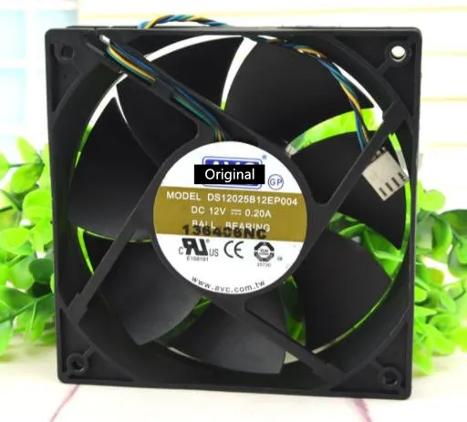 Оригинальный 100% рабочий процессор DS12025B12E 120*120*25 мм шасси мощность компьютерный