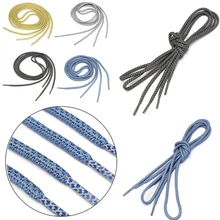 120 см 1 пара отражающих ботинок бегуна шнурки визуальная безопасность шнурки на заказ шнурки для ультра boost Баскетбольная обувь круглый Канат