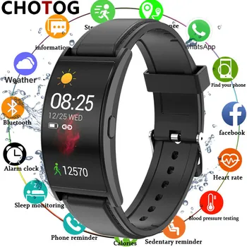 

1.5 Inch Flexible Screen Smart Band Wacth For Men Women Ip67 Waterproof Sport Fitness Tracker Bracelet Blood Pressure Heart Rate