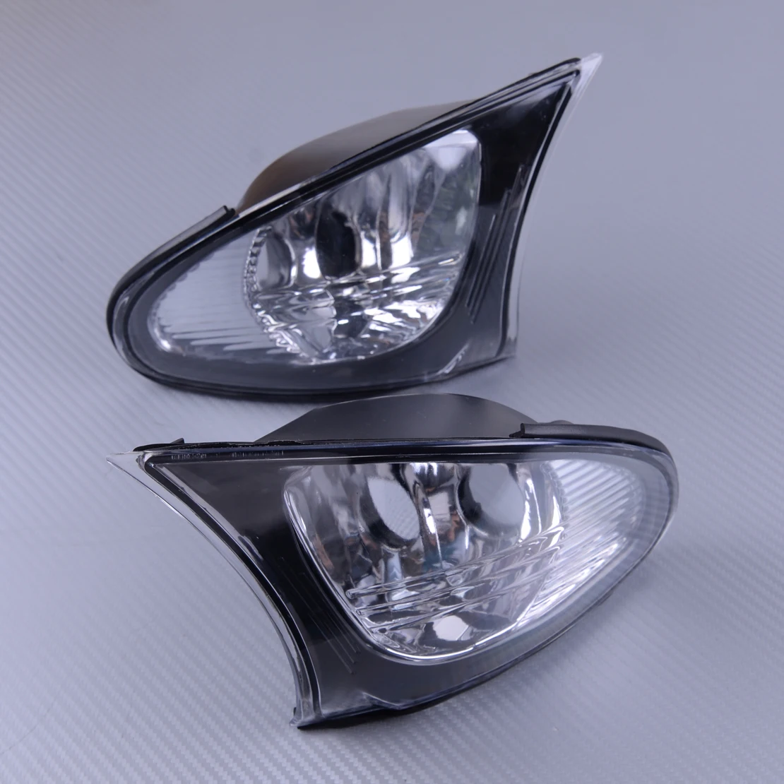 

DWCX 63137165860 63137165859 Clear Lens Turn Signal Corner Light Lamp Plastic Fit for BMW 3 Series E46 4Door 2002 2003 2004 2005